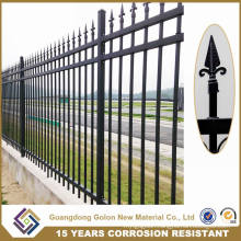 Commercial Aluminium Palisade Grassland Picket Fence Panels